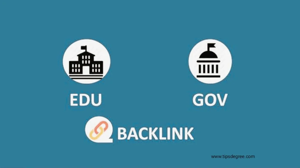 Edu gov backlinks 