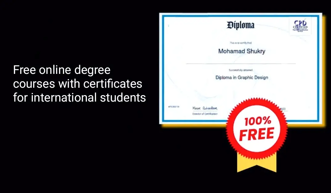 Free Online Degree Courses with Certificates for International Students